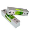 High precision aluminum alloy metal adjustable level bubble small square
