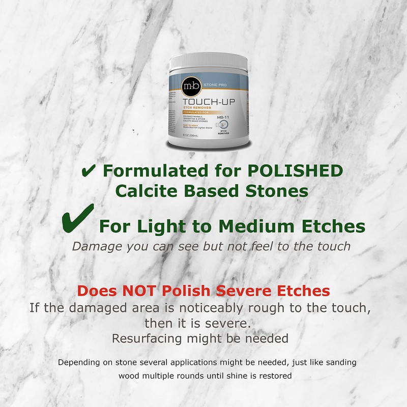 MB Stone Care Marble Repair Kit MB-5 Multi-Surface Cleaner, Finito