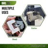 Britanium® BRL85 Heavy Duty Lock with 10 Keys - [Weather