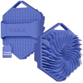 Silkle Exfoliante Corporal Silicona Cepillo Baño Limpiador Piel Esponja Ducha Una Limpieza Suave