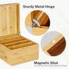 MaxGear Index Card Holder, 5 x 8 Inch Wooden Business