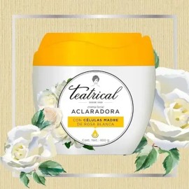 Crema Facial Teatrical Aclaradora Células Madre 400