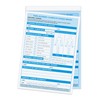 A5 school accident report book, duplicate with 50 reports