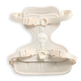 THE LICKER STORE HNS1001L Arlo Small Adjustable Soft Padded No Pull Pet Harness with 3 Buckles and 3 Leash Clips, Bailey