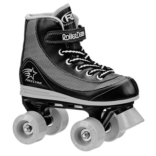 Roller Derby 1378-01 Youth Boys Firestar Roller Skate, Size 1,