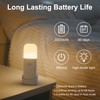 CREWEEL Motion Sensor Night Lights Indoor, Rechargeable Night Light Battery