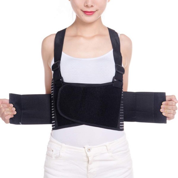 1PC Rib Chest Support Brace Sternum Injuries Adjustable Support Belt Protection Strap Rib Belt,Abdominal Binder wrap,Belly Support Band- Size XXL