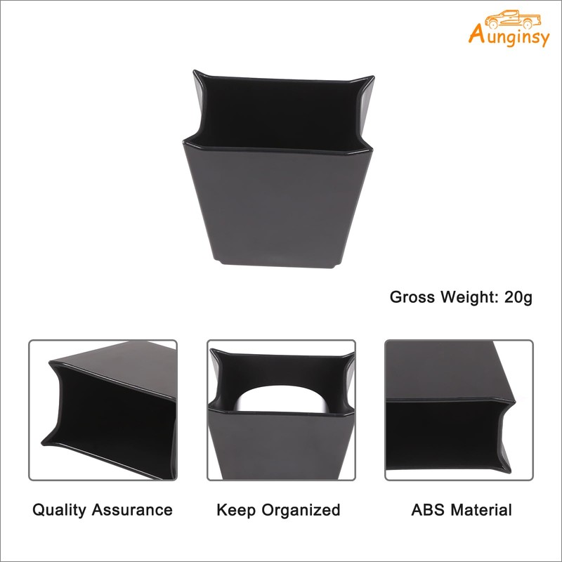 Aunginsy Center Console Cup Holder Divider Storage Box Compatible with