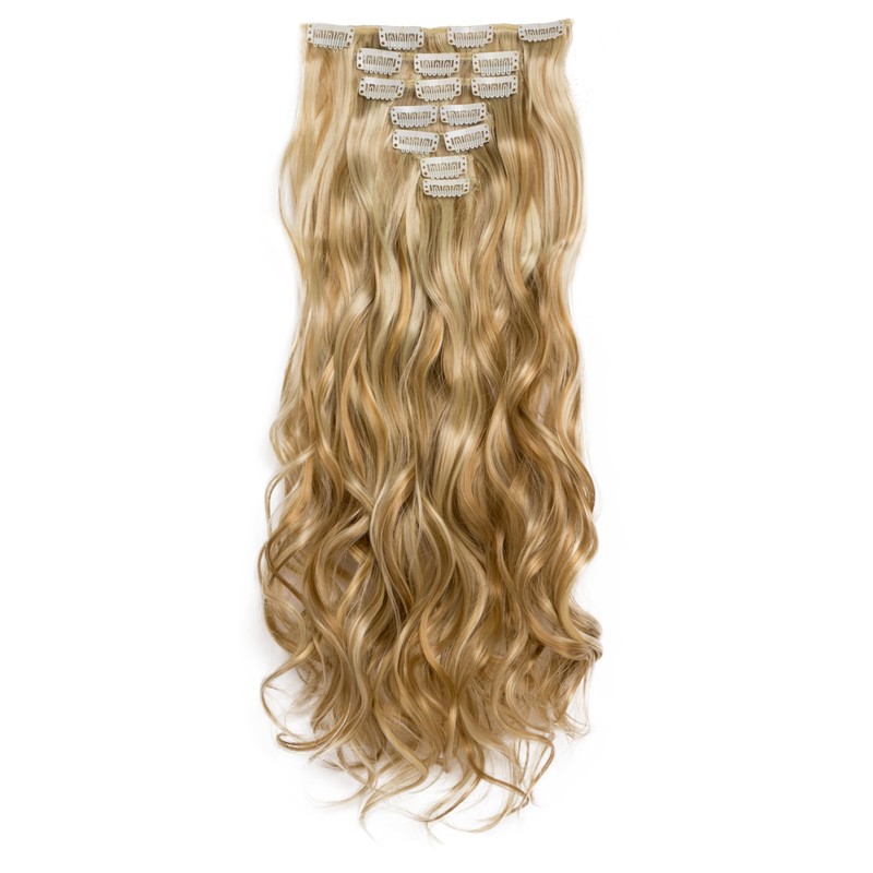 Swy Hair Clip in Hair Extensions Body Wave 7Pcs Straight