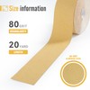 MIDO Professional Abrasive 80 Grit Sandpaper Roll 20 Yard Long