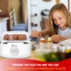 LELLACE Electric Egg Boiler with Timer and Alarm - 1