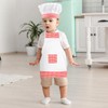 Notoke 2 Pieces Baby Chef Outfit for Boys, Cute Infant