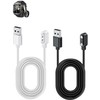 YAJOJO 2-Pack Smartwatch Charger Cable for FOSMET G68,Replacement Magnetic USB