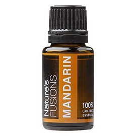Nature's Fusions Mandarin, 100% Pure and Natural Essential Oils, Undiluted, Therapeutic Grade for Aromatherapy and Topical Use, .5 Fl Oz (Pack of 1) (15 mL)