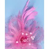 Bnsikun Girls Tea Party Fascinators Hats Lace Gloves Pearl Necklace