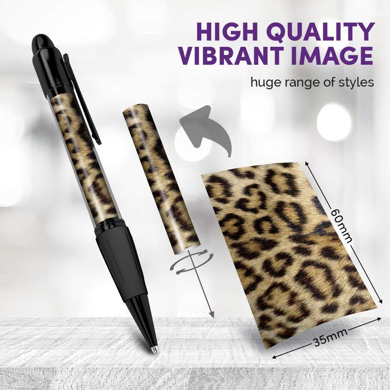 Beautiful and comfortable Set of 2 Matching Pens - Wild