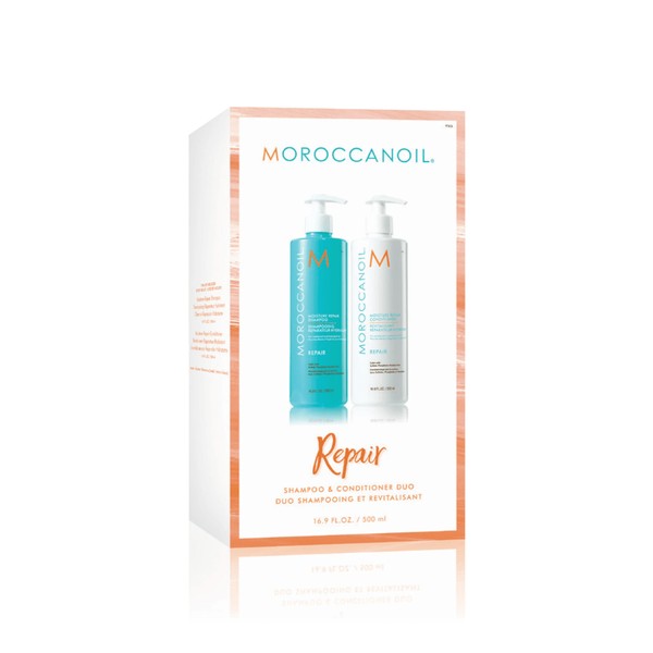 Moroccanoil Moisture Repair Shampoo and Conditioner 500ml Duo Pack