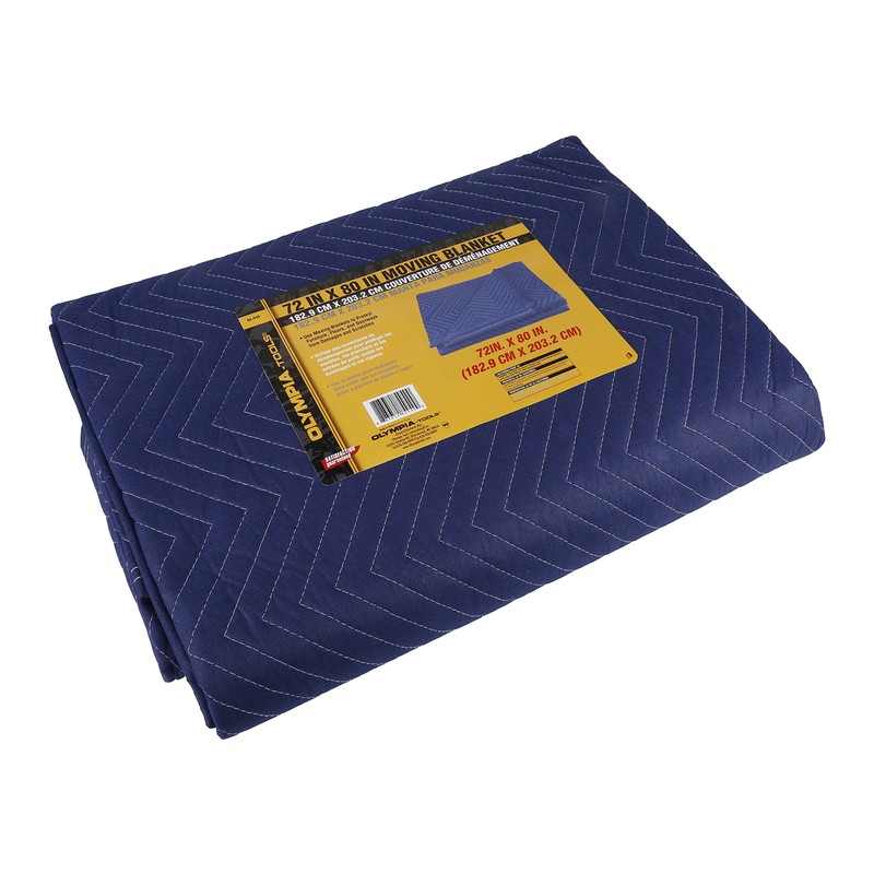 Olympia Tools 84-949, 72" x 80", Blue Moving Blanket
