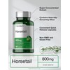 Horbäach Horsetail Herb Capsules 800mg | 180 Count | Non-GMO,