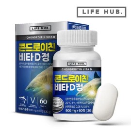 Life Hub 라이프허브 콘드로이친 비타D정 1통(60정) 2개월분