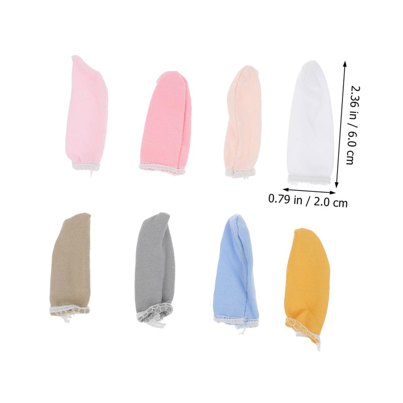 Beavorty 30Pcs Breathable Finger Cots Durable Fingertip Protector Sleeves Elastic