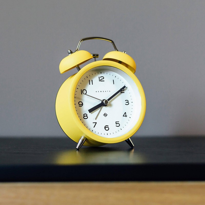 NEWGATE® Charlie Bell Echo Alarm Clock | Modern take on