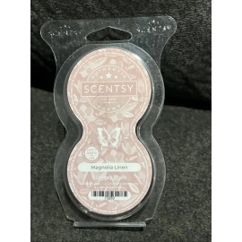 Scentsy Go Pods Magnolia Linen Fragrance Scent (1 Pack of 2 Pods) Retired