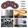 LotFancy 20PCS Flap Discs 4 1/2 for Angle Grinder, 40