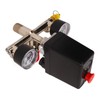 Air Compressor Pressure Switch Manifold Regulator Gauges Automatic Control Valve