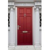QCAA Soild Brass Mail Slot, with Solid Brass Interior Frame,
