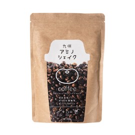 九州アミノシェイク ソフトプロテイン 300g 植物性原料100% 九州産 モリンガ きな粉 ソイプロテイン プロテイン (コーヒー味 1袋) 大豆タンパク質