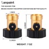 Sanpaint Water Hose Shut Off Valve, 2 Pack Heavy Duty