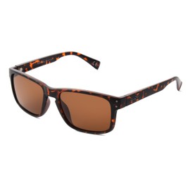 Panama Jack Men's Karl Polarized Way Sunglasses, Tortoise, 54mm
