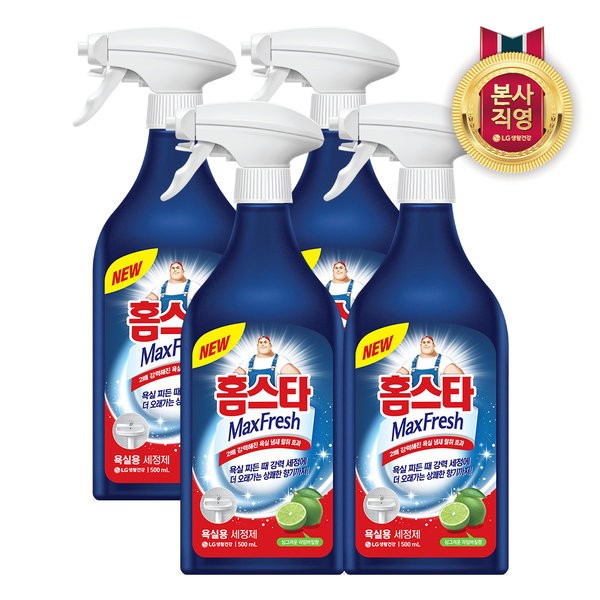 Homestar Homestar Max Fresh Bathroom 500ML x 4 / 홈스타