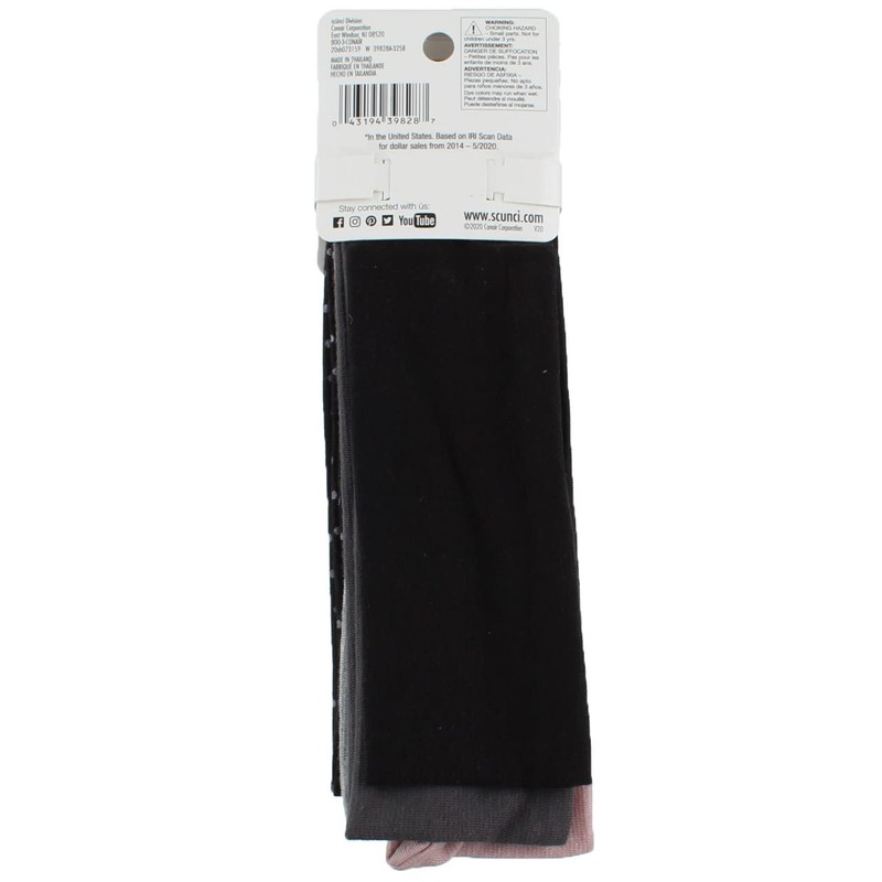 Scunci Effortless Beauty Hairbands, 5 count