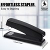 Yahenda 12 Pieces Stapler Desktop Staplers with Staples Heavy Duty