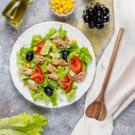 Love Wooden Spoon Heart Wooden Spoon Heart Shaped Wood Stirring Spoons Handle for Cooking Serving Mixing Kitchen Utensil Valentine's Day Wedding