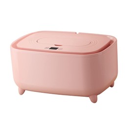 Calentador de Toallitas para Bebés, Calentador de Toallitas para Bebés Inteligente con Temperatura Ajustable para Jardín de Infantes (Rosa)