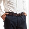 Corkor Men's Reversible Ratchet Belt, 35 mm Wide, Vegan, Cork
