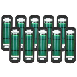 Pack of 10 Mini High Precision Level Bubble Square Spirit Level for Tripods, Machines,Picture Hanging