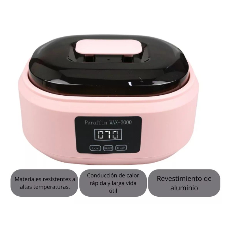 Aromatheraphy Parafinero Terapeutico Mano Completa O Pie+3 Libras Parafina