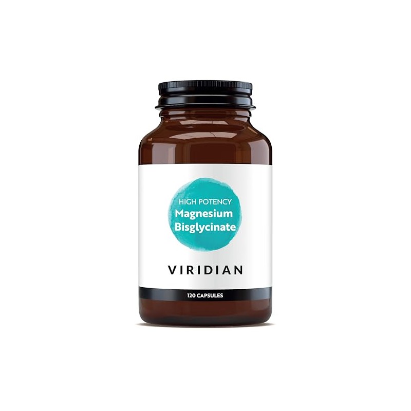 Viridian - High Potency Magnesium Bisglycinate - 120 Capsules –