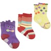 Belle Donne Peek A Boo Animal Non-Skid Toddler Socks -