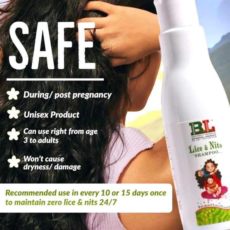 Tea Tree 100% Natural Anti Lice and Nits Shampoo 100ml