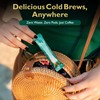 Gecko Coffee Instant Cold Brew, Craft Instant Coffee Sticks, 100%