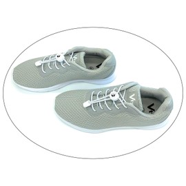 Bertony Clever Laces #1 Running Elastic Shoelaces with Quick Release Round Reflective Rubber Shoe Laces for Children and Adults, multicolour