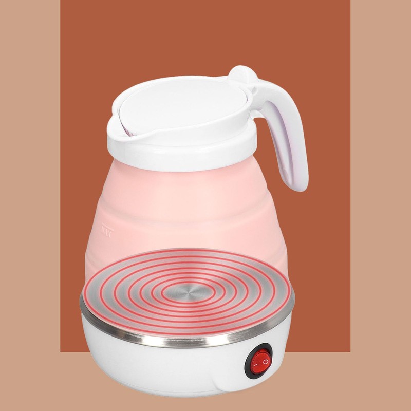 Foldable Travel Electric Kettle, Quick Boiling Folding Electric Kettle for