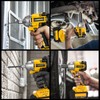 AIDERAR Cordless Impact Wrench for DeWalt Battery, 500Nm (369Ft-Lbs) 1/2"