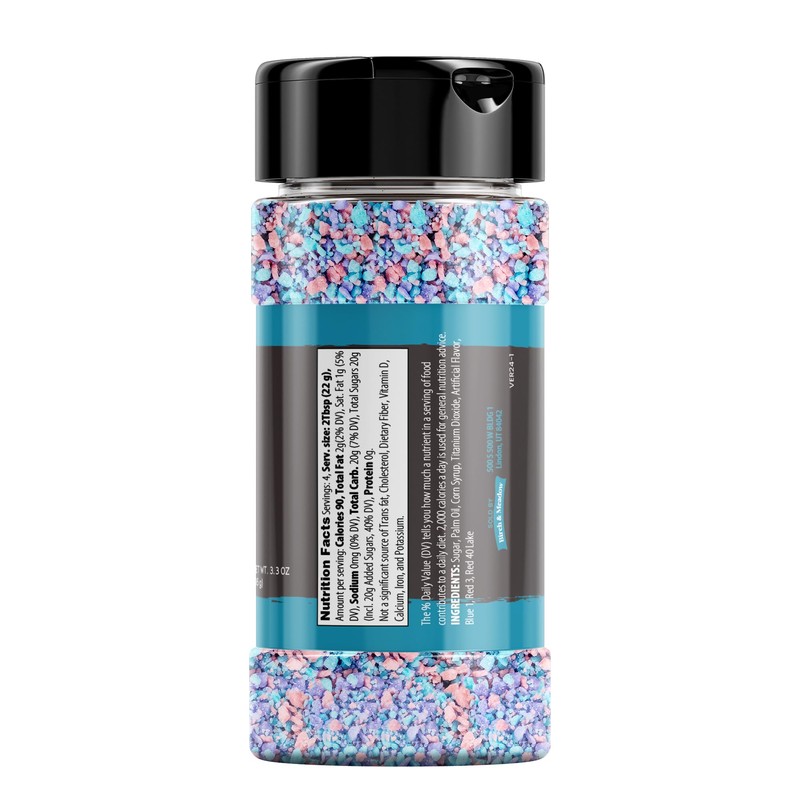 Birch & Meadow 5 Tbsp of Cotton Candy Crunch, Ice