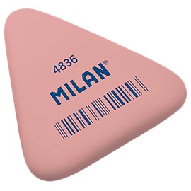 MILAN Set of 36 flexible triangular rubber bands pink 4836